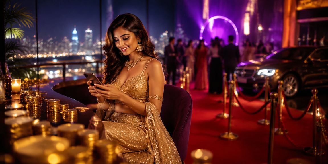 Bangalore landmark with mobile payment usage illustrating secure transactions